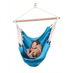 LA SIESTA Hangstoel Habana Basic- Lagoon 7 LA SIESTA Hangstoel Habana Basic- Lagoon -Tuingereedschap Winkel habana hangstoel comfort lagoon 1610027293 3 600