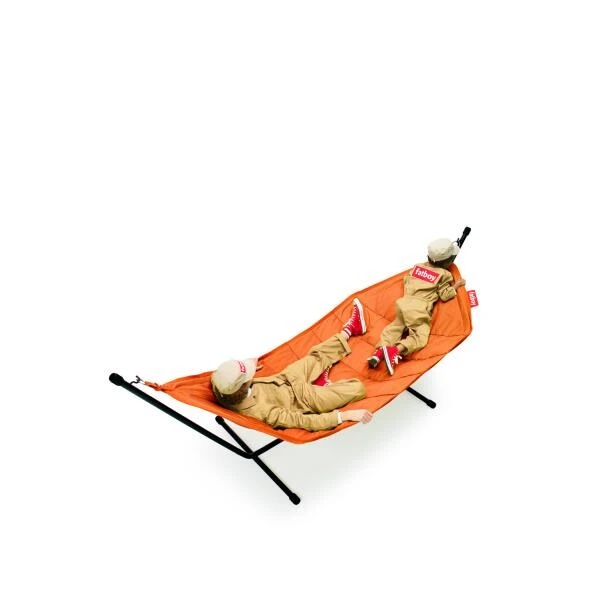 Hangmat Fatboy® Headdemock Incl. Standaard & Kussen Oranje 4 Hangmat Fatboy® Headdemock Incl. Standaard & Kussen Oranje - Afbeelding 2