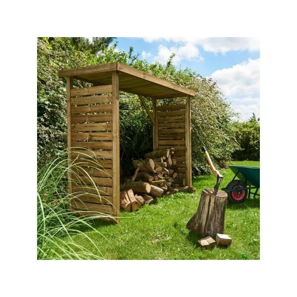 Houtopberging Dallas - L - 2,7 M³ 4 Houtopberging Dallas - L - 2,7 M³ - Afbeelding 2