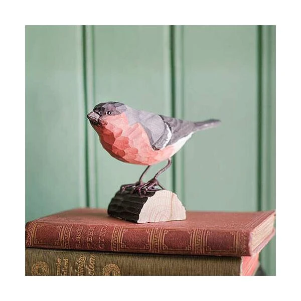 Goudvink In Lindenhout - Handgemaakt 4 Goudvink In Lindenhout - Handgemaakt - Afbeelding 2