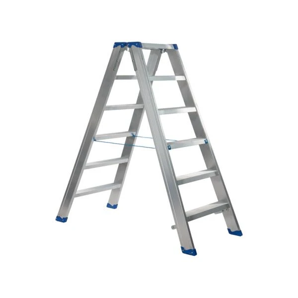 Dubbele Trapladder Sparta DUO 2 × 6 Treden 3 Dubbele Trapladder Sparta DUO 2 × 6 Treden