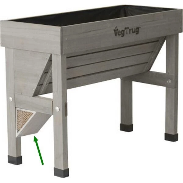 Insectenhotel BEE BAR Voor Vegtrug Grijs 5 Insectenhotel BEE BAR Voor Vegtrug Grijs - Afbeelding 3