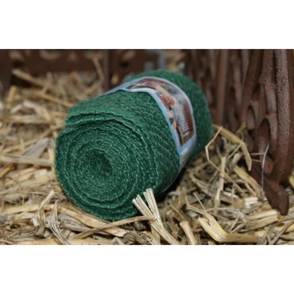 Jute Band - Groen - 12 Cm × 3 M 4 Jute Band - Groen - 12 Cm × 3 M - Afbeelding 2