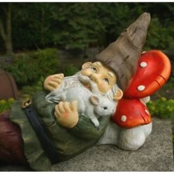 ESSCHERT DESIGN Tuinkabouter Rustend -Tuingereedschap Winkel kabouter rustend 1570616439 2 600