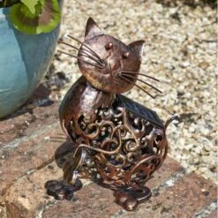 Kat Met Wiebelkop En Solarverlichting 7 Kat Met Wiebelkop En Solarverlichting -Tuingereedschap Winkel kat met wiebelkop solar 1484065605 2 600