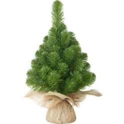 Kerstboom Kunststof Norton Groen - H60 × Ø23 Cm