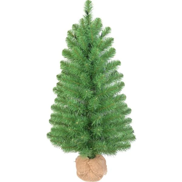 Kerstboom Kunststof Roundstone - 90x48 Cm 3 Kerstboom Kunststof Roundstone - 90x48 Cm
