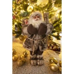 Kerstman Staand Bruin 30 Cm 9 Kerstman Staand Bruin 30 Cm -Tuingereedschap Winkel kerstman staand bruin 30 cm 1637143290 2 600