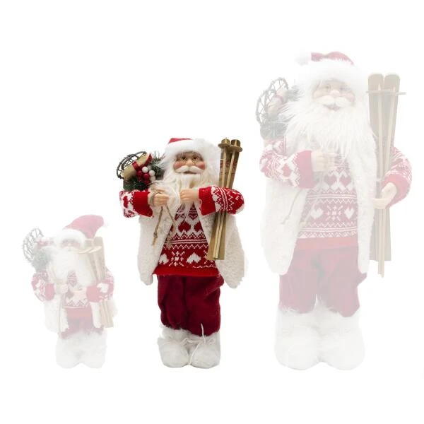 Kerstman Staand Rood 45 Cm 3 Kerstman Staand Rood 45 Cm