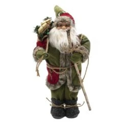Kerstman Staand Rood/groen 45 Cm 12 Kerstman Staand Rood/groen 45 Cm -Tuingereedschap Winkel kerstman staand roodgroen 45 cm 1634737217 1 600