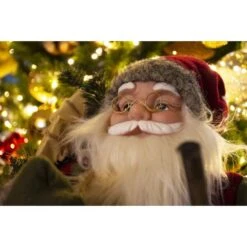 Kerstman Staand Rood/groen 45 Cm 11 Kerstman Staand Rood/groen 45 Cm -Tuingereedschap Winkel kerstman staand roodgroen 45 cm 1637142434 2 600