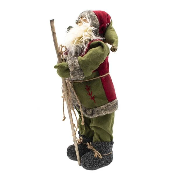 Kerstman Staand Rood/groen 60 Cm 8 Kerstman Staand Rood/groen 60 Cm - Afbeelding 6
