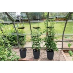 Tomatentoren 150 Cm Met Bewateringssysteem - Grijs 12 Tomatentoren 150 Cm Met Bewateringssysteem - Grijs -Tuingereedschap Winkel klimplantentoren met bewateringssysteem 1519073384 5 600
