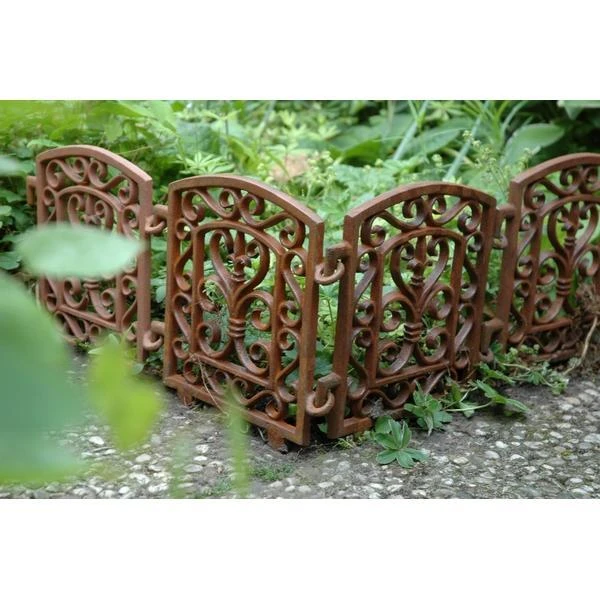 ESSCHERT DESIGN Koppelbaar Tuinhekje 20,5 × 28 Cm 4 ESSCHERT DESIGN Koppelbaar Tuinhekje 20,5 × 28 Cm - Afbeelding 2