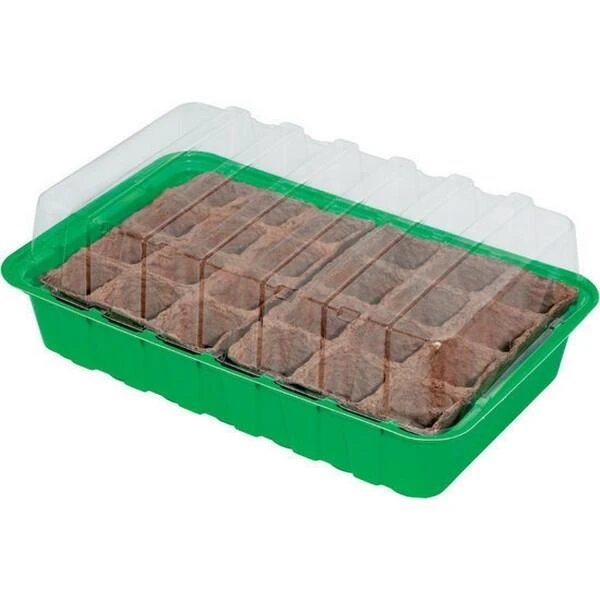 Kweekkas Met 24 Opkweekpotjes 3 Kweekkas Met 24 Opkweekpotjes