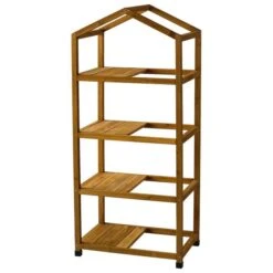 Vegtrug Kweekkas Met Houten Frame - 4 Rekken -Tuingereedschap Winkel kweekkas vegtrug 4 rekken 1625039832 2 600