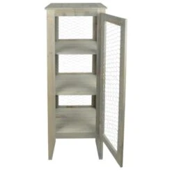 ESSCHERT DESIGN Landelijke étalagekast - Kippengaas -Tuingereedschap Winkel landelijke talagekast kippengaas 1518092572 1 600