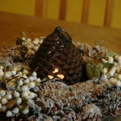 ESSCHERT DESIGN Lantaarn Dennenappel