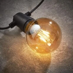 LED Filament Lamp Voor Lichtslinger - Ø 8 × 11.5 Cm - Set Van 4 Stuks 7 LED Filament Lamp Voor Lichtslinger - Ø 8 × 11.5 Cm - Set Van 4 Stuks -Tuingereedschap Winkel led filament lamp 8 x 115 cm 1626334531 1 600