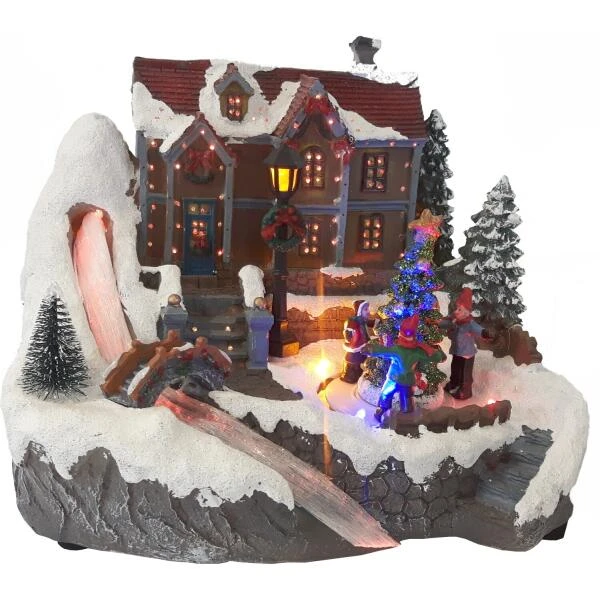 Led Kerstdorp Kindjes 22 × 20 × 18,5 Cm 3 Led Kerstdorp Kindjes 22 × 20 × 18,5 Cm