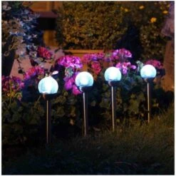 Lichtbol Met Grondpin - Op Zonne-energie - 6 × 35 Cm -Tuingereedschap Winkel lichtbol met grondpin solar 1615388937 3 600