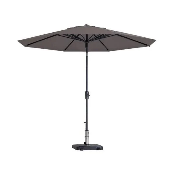 Madison Parasol Paros II Luxe Ø 300 Cm - Taupe 3 Madison Parasol Paros II Luxe Ø 300 Cm - Taupe