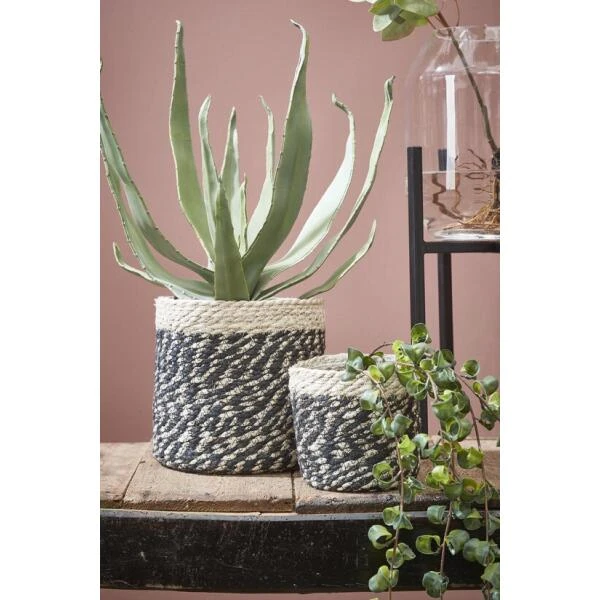 Mand Bonaparte Jute - 18 × 18 Cm 4 Mand Bonaparte Jute - 18 × 18 Cm - Afbeelding 2