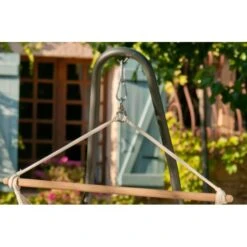 LA SIESTA Standaard Mediterráneo Voor Hangstoel Comfort -Tuingereedschap Winkel mediterrneo anthracite powder coated steel stand for comfort hammock chairs 1610963279 1 600