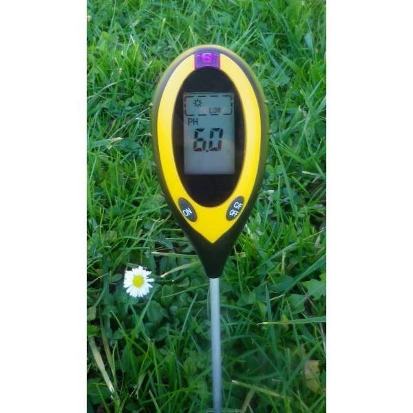 4 In 1 Meter (pH, Licht, Temperatuur En Vocht) 4 4 In 1 Meter (pH, Licht, Temperatuur En Vocht) - Afbeelding 2
