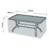 Hoes Voor Tuintafel Rechthoekig - 170 × 94 × 71 Cm 1 Hoes Voor Tuintafel Rechthoekig - 170 × 94 × 71 Cm -Tuingereedschap Winkel meubelbeschermhoes rechthoekige tafel 1484063016 1 600