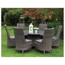 Hoes Voor Tuinmeubelen - Ronde Tafel + 6 Stoelen 8 Hoes Voor Tuinmeubelen - Ronde Tafel + 6 Stoelen -Tuingereedschap Winkel meubelhoes t 6 s rond 1544174052 3 600