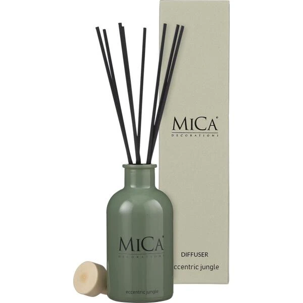 MICA Geurstokjes Glas Taupe 14,5 Cm - Eccentric Jungle 3 MICA Geurstokjes Glas Taupe 14,5 Cm - Eccentric Jungle