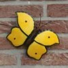 Vlinder Geel Muurdecoratie -Tuingereedschap Winkel muurdeco vlinder geel 20 x 15 x 5 cm 1501851392 1 600