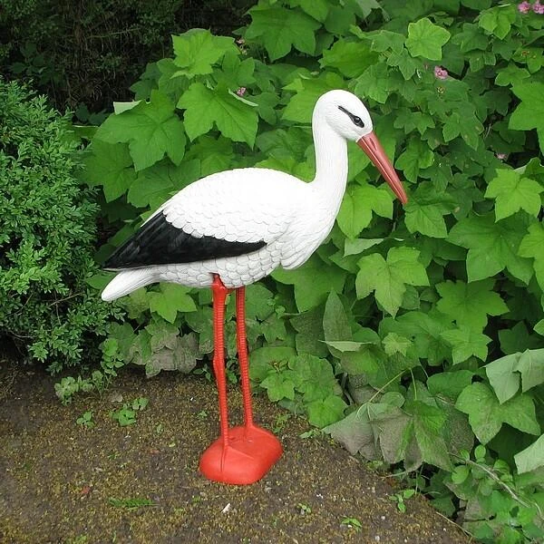 Ooievaar - Kunststof 3 Ooievaar - Kunststof