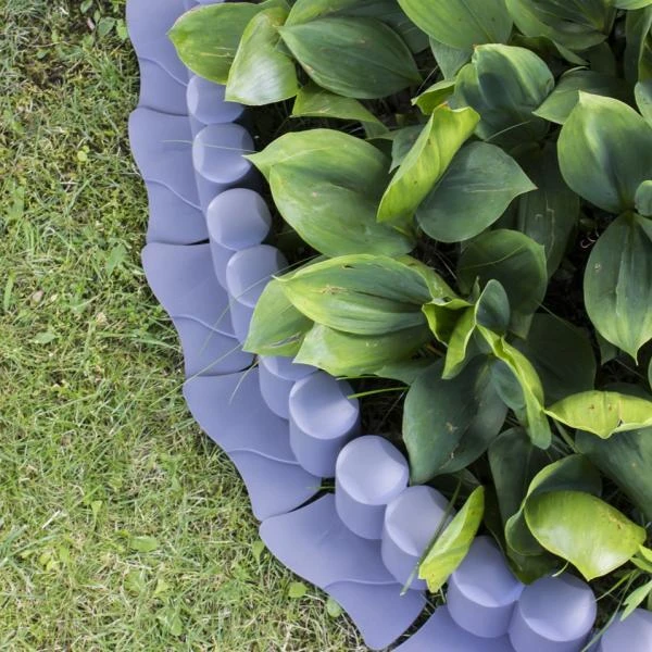 Palissade Met Rand Grijs - 3 Meter - Set Van 8 Stuks 3 Palissade Met Rand Grijs - 3 Meter - Set Van 8 Stuks