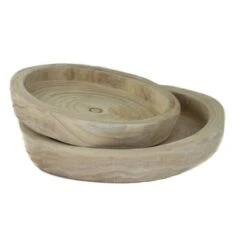 Paulownia Schaal Rond - Ø 35 × 5 Cm 5 Paulownia Schaal Rond - Ø 35 × 5 Cm -Tuingereedschap Winkel paulownia schaal rond 35 cm 1641389876 1 600