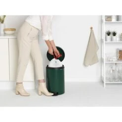 Pedaalemmer NewIcon BRABANTIA - 20 Liter Dennengroen -Tuingereedschap Winkel pedaalemmer newicon 20 l dennegroen 1607881114 5 600