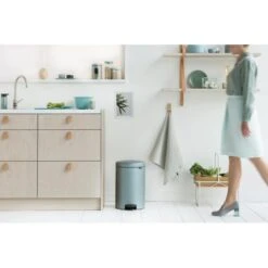 Pedaalemmer NewIcon BRABANTIA - 20 Liter Muntgroen -Tuingereedschap Winkel pedaalemmer newicon 20 l muntgroen 1607880254 4 600