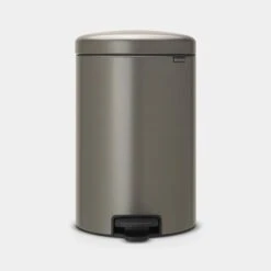 Pedaalemmer NewIcon BRABANTIA - 20 Liter Platinum