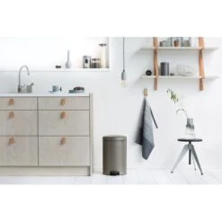 Pedaalemmer NewIcon BRABANTIA - 20 Liter Platinum -Tuingereedschap Winkel pedaalemmer newicon 20 l platinum 1607882493 4 600
