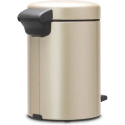 Pedaalemmer NewIcon BRABANTIA - 3 Liter Champagne -Tuingereedschap Winkel pedaalemmer newicon 3 l champagne 1608033857 2 600