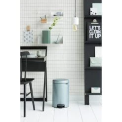 Pedaalemmer NewIcon BRABANTIA - 12 Liter Muntgroen -Tuingereedschap Winkel pedaalemmer newicon 12 l muntgroen 1608019532 3 600