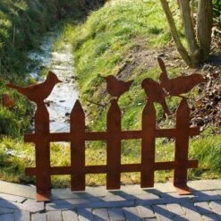 Perkhekje Met Vier Vogels - Decoroest -Tuingereedschap Winkel perkhekje met vier vogels decoroest 1519818743 3 600