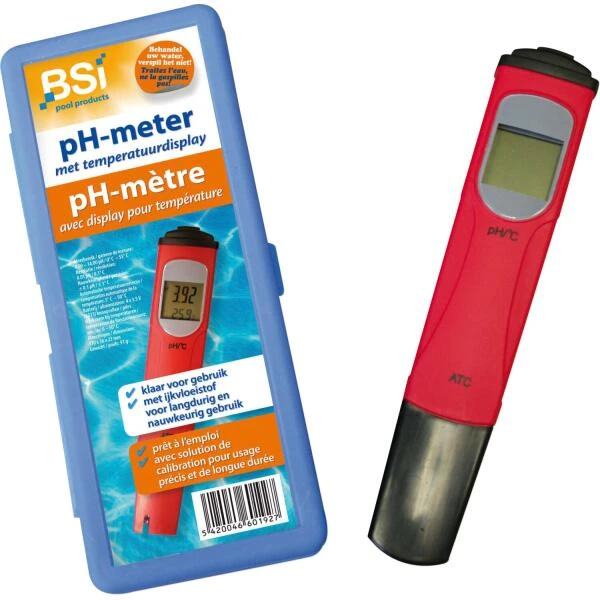 BSI PH Meter Digitaal Met Temperatuurdisplay 3 BSI PH Meter Digitaal Met Temperatuurdisplay