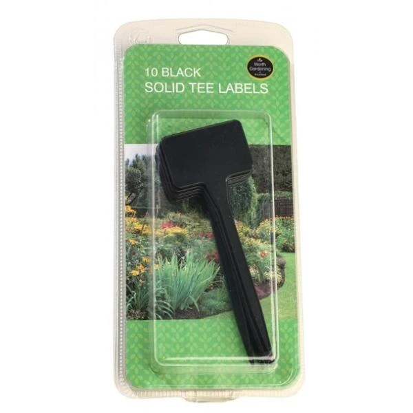 Plantenbordjes Zwart Kunststof - 14 Cm - Set Van 10 Stuks 3 Plantenbordjes Zwart Kunststof - 14 Cm - Set Van 10 Stuks
