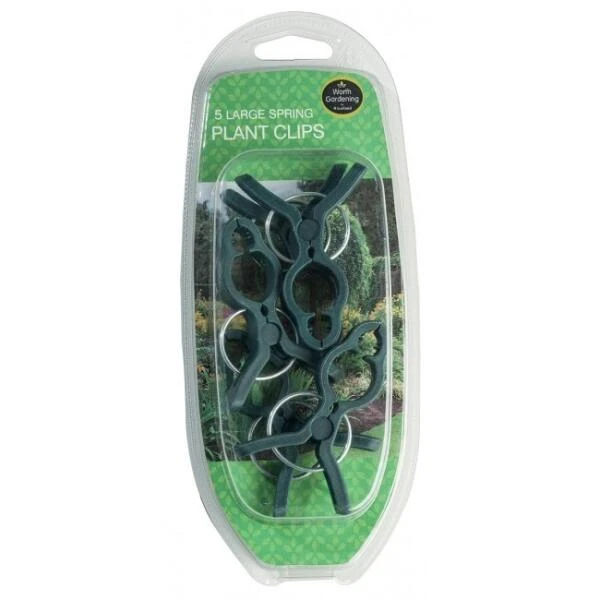 Plantenclips - Springclips Large - Set Van 5 Stuks 4 Plantenclips - Springclips Large - Set Van 5 Stuks - Afbeelding 2