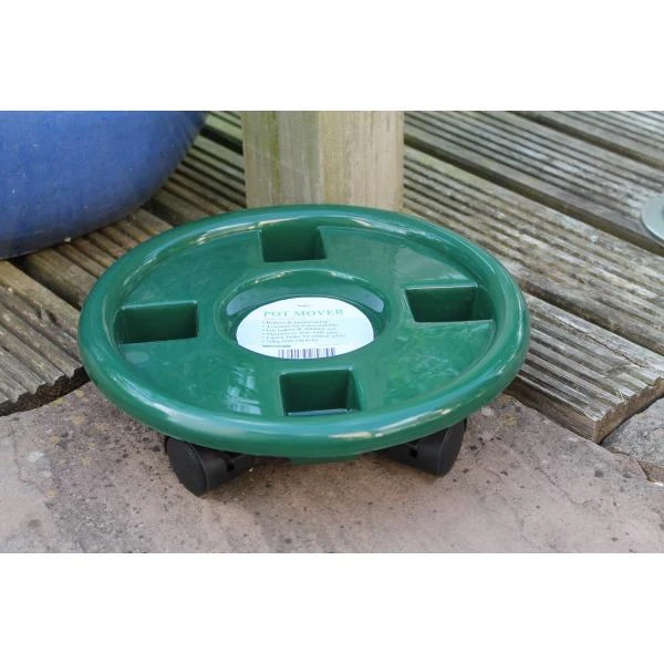 Plantentrolley Kunststof Groen - Ø 30 Cm 3 Plantentrolley Kunststof Groen - Ø 30 Cm