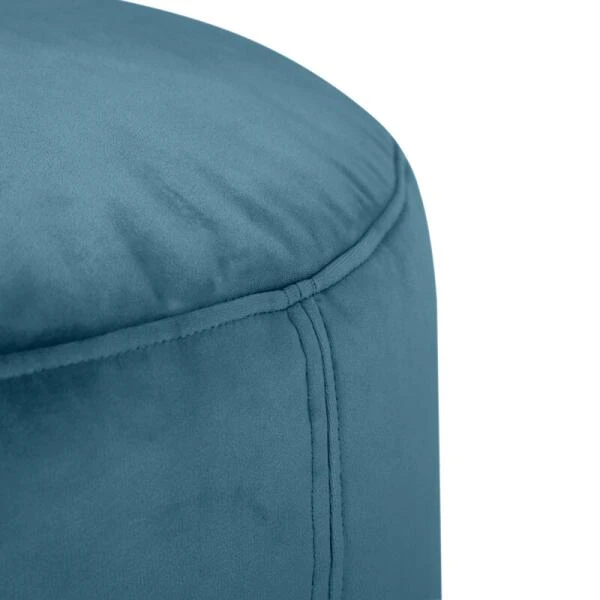 Poef Fatboy® Point Recycled Velvet Indoor - Ø50 X 35 Cm Petrolblauw 6 Poef Fatboy® Point Recycled Velvet Indoor - Ø50 X 35 Cm Petrolblauw - Afbeelding 4