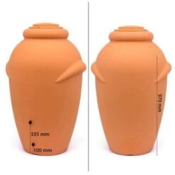 Regenton Terracotta - 360 Liter -Tuingereedschap Winkel regenton terracotta 360 liter 1484062132 4 600