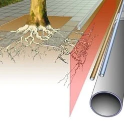 Rootblock Professionele Wortelwering 60 Cm Hoog - / Strekkende Meter -Tuingereedschap Winkel rootblock professionele wortelwering 1552733360 4 600